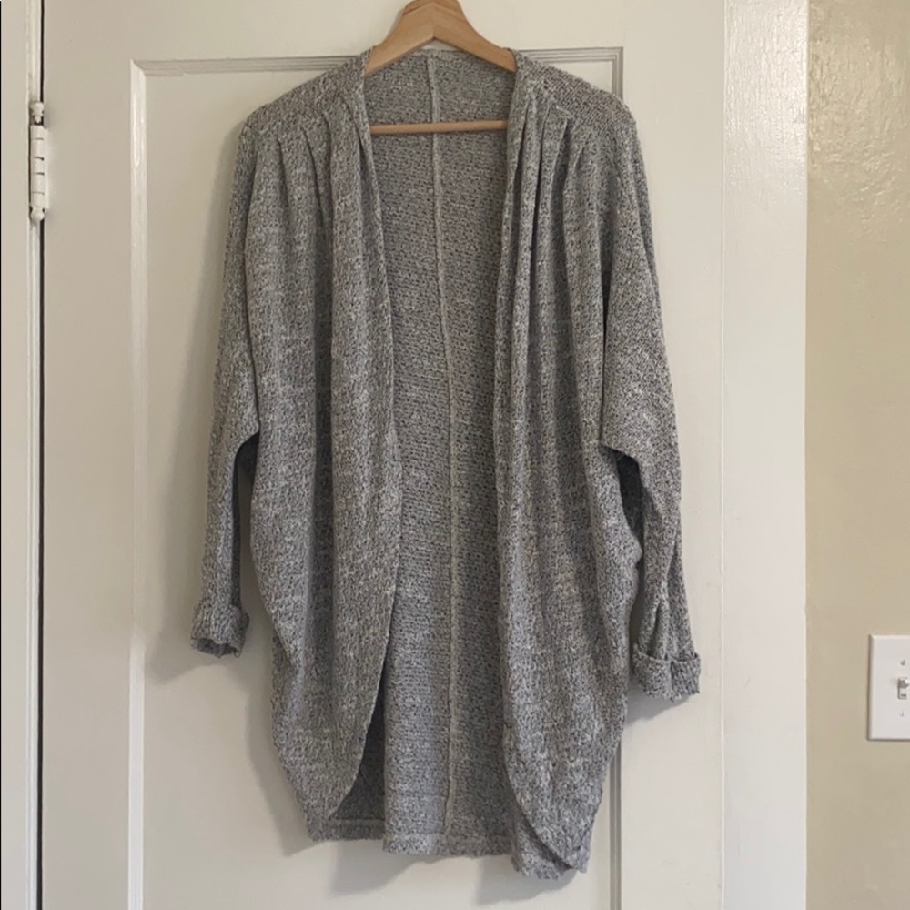 Women’s American Apparel Pleated Shawl sweater